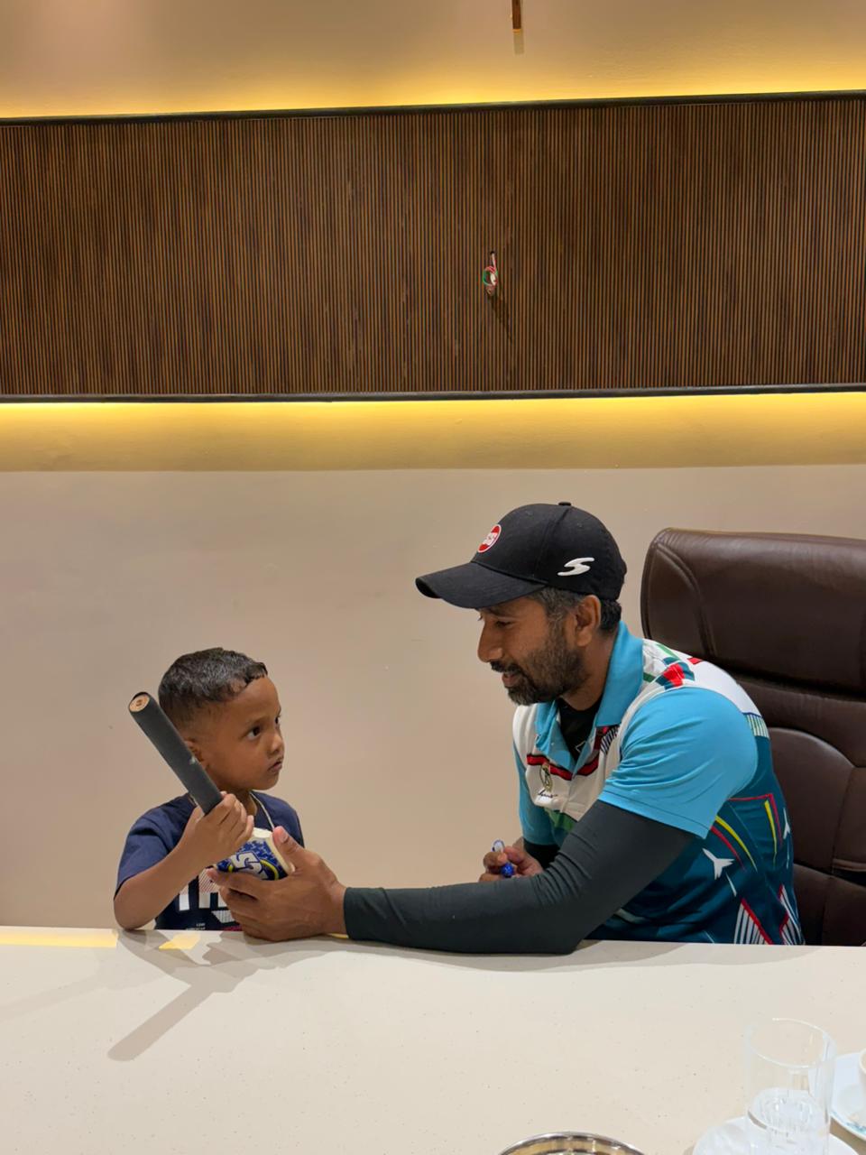 Wriddhiman Saha Visit